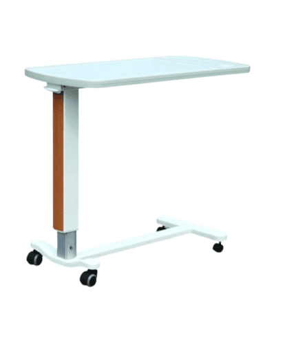 Hydrolic Overbed Table (Wood)