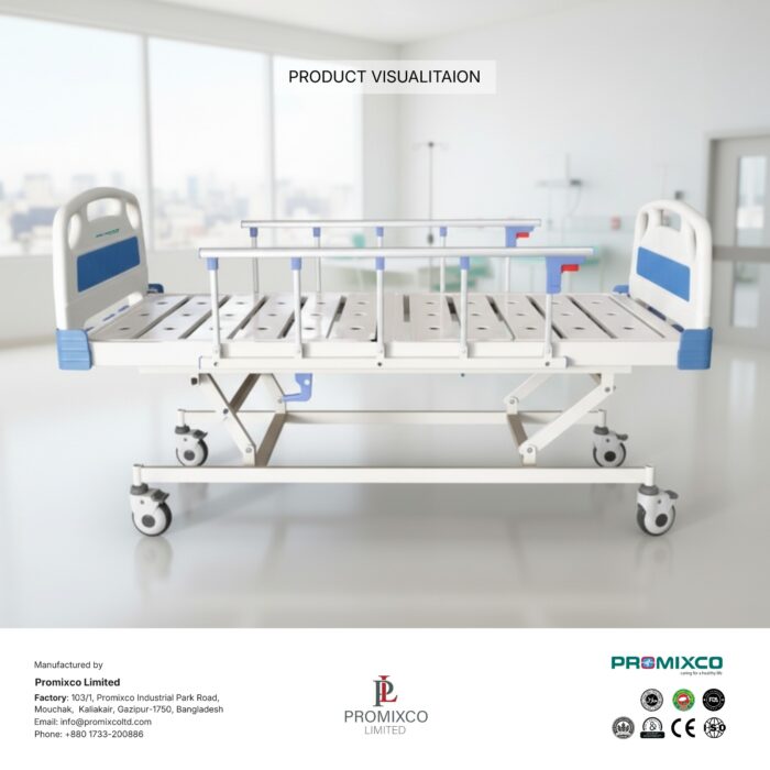 Three Function Electric Bed with Standard Accessories