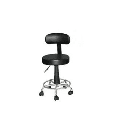 Stool with Backrest