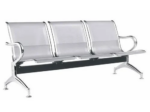 Waiting Chair (3 Seater)-Silver Color
